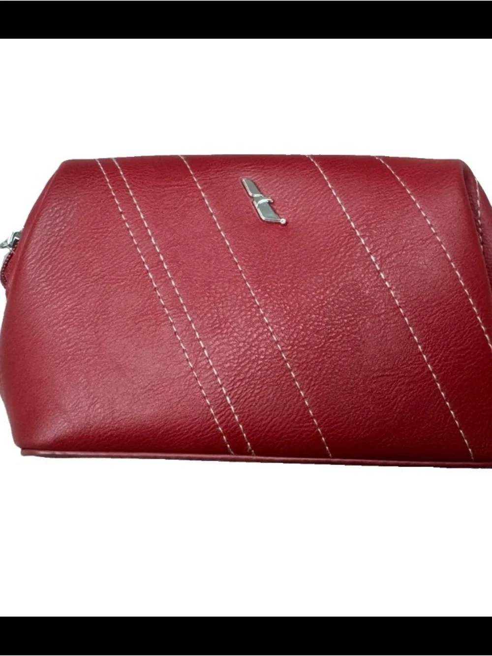 American Airlines Sleek Red Leatherette Business Class Amenities kit sealed